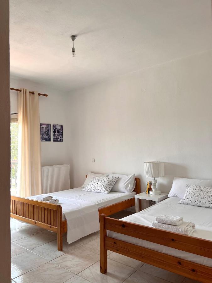Dimitra House Entire Apartment With Balcony And View Pherrai Exterior foto