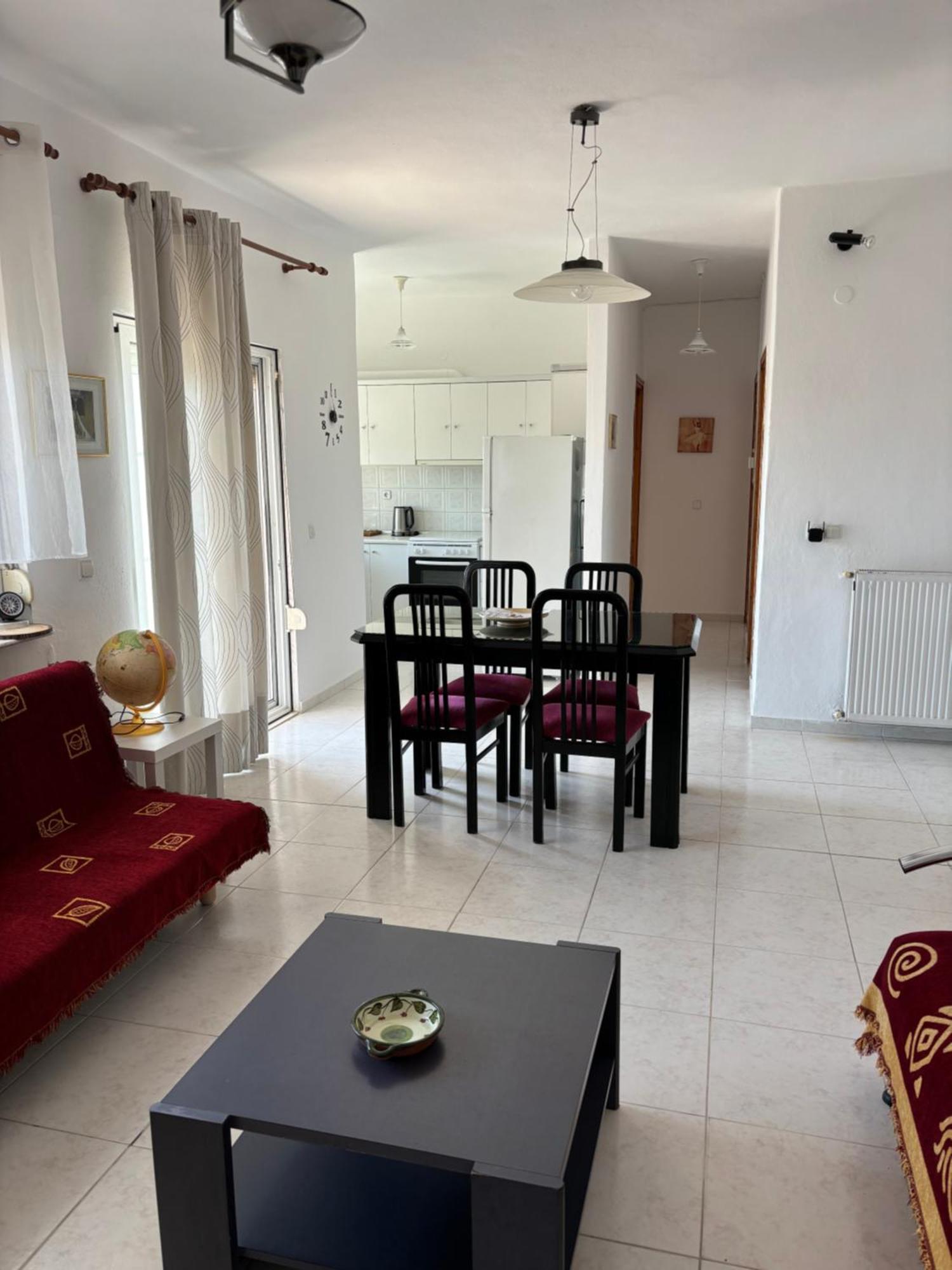Dimitra House Entire Apartment With Balcony And View Pherrai Exterior foto